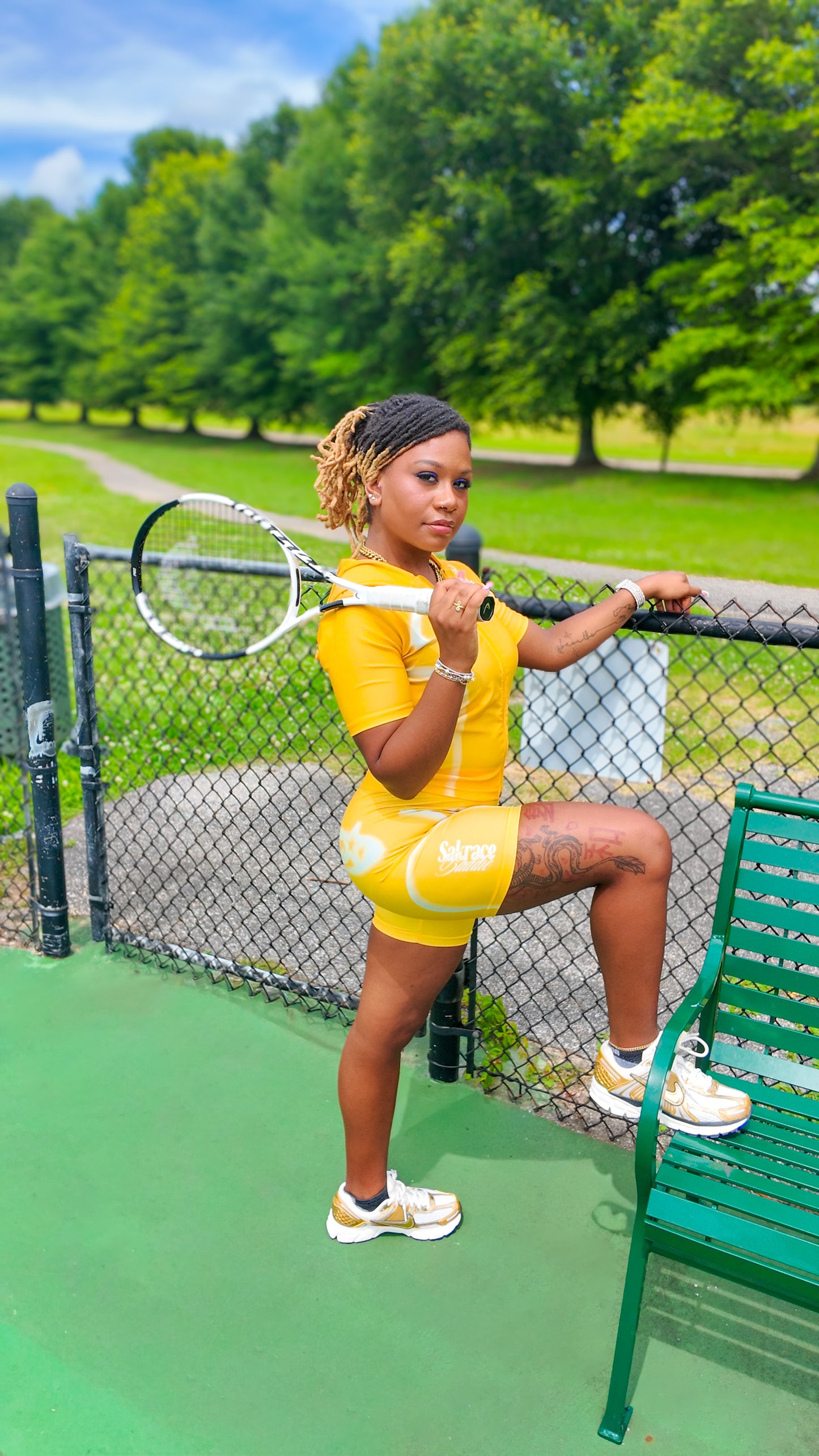 Sakrace Women’s Set Yellow (Top)