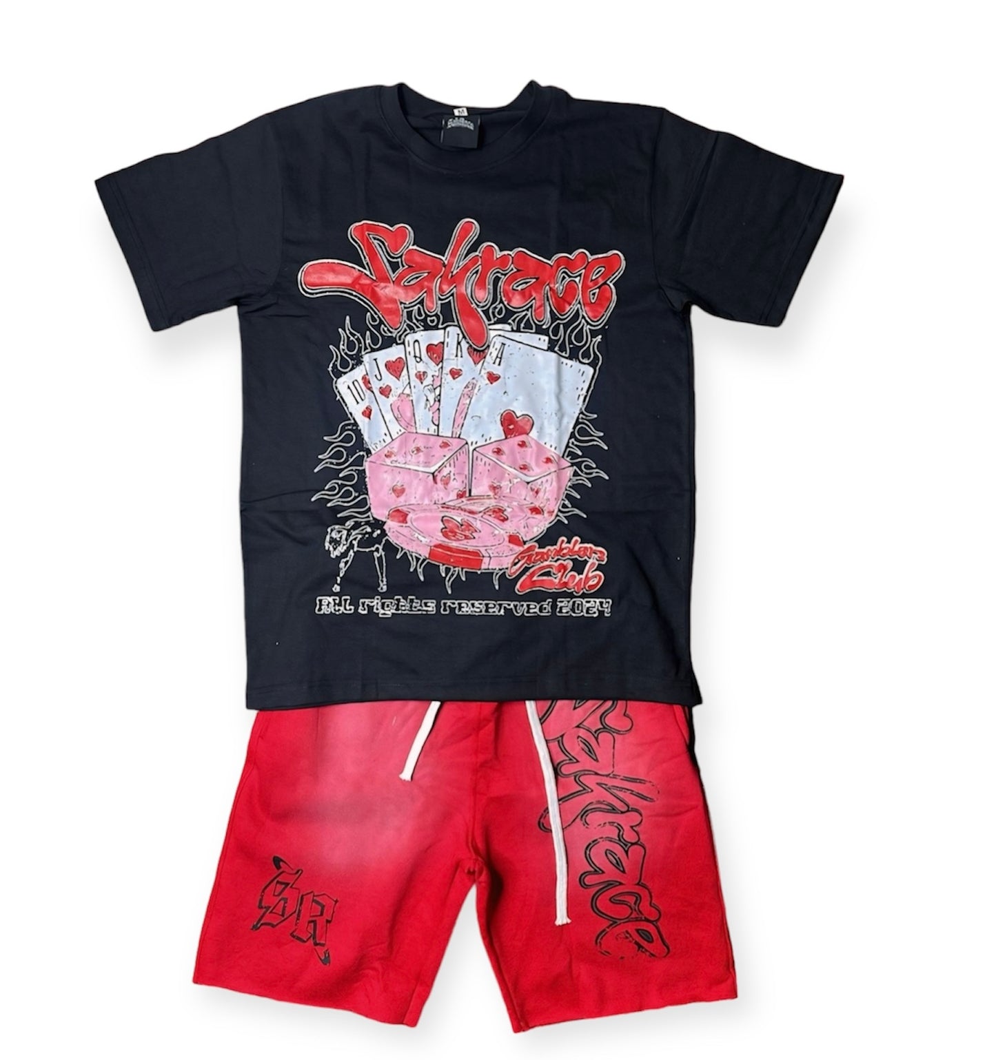 Gamblers Club Set Red (Shorts)