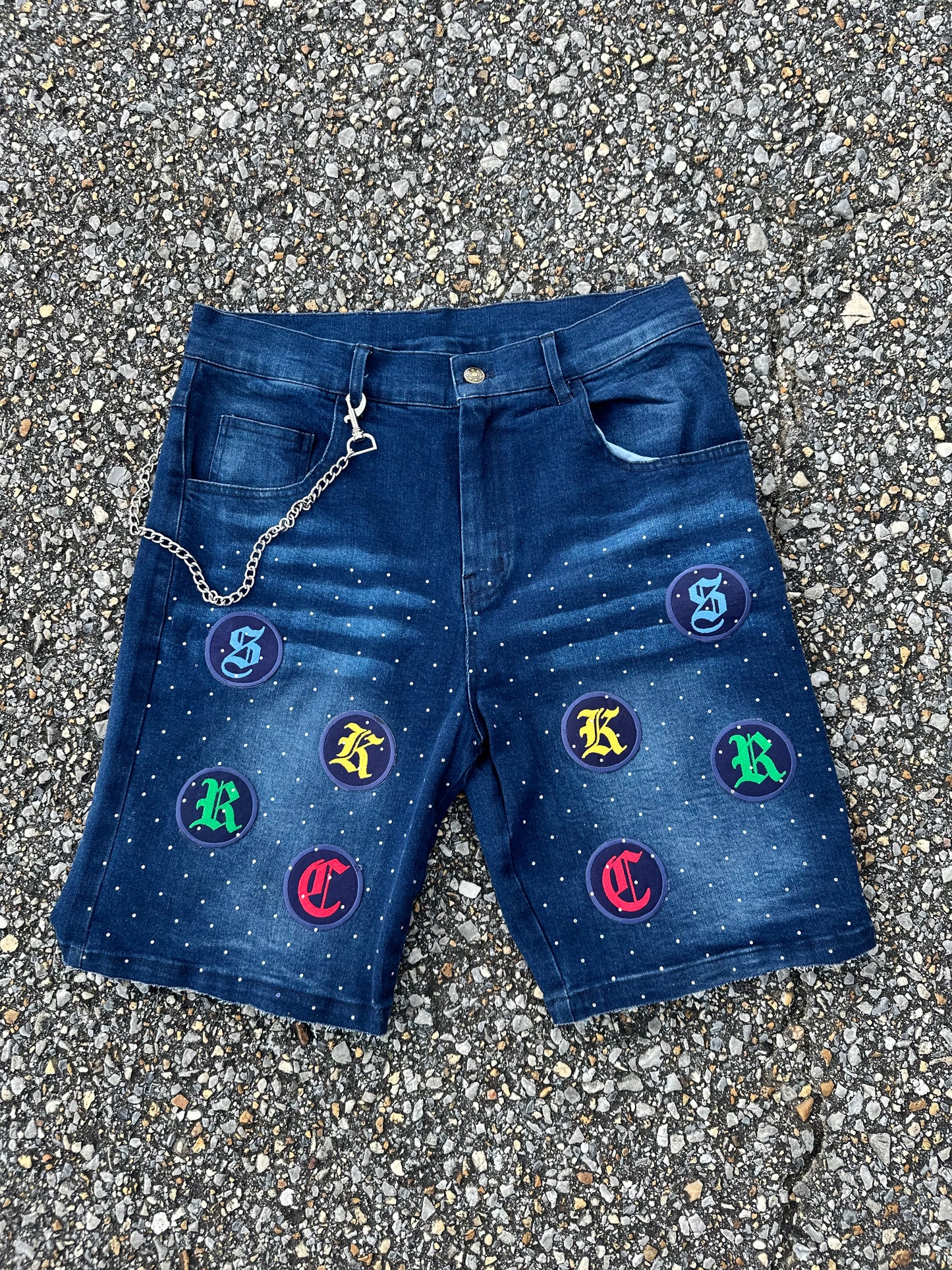 SKRC Jean Shorts Blue