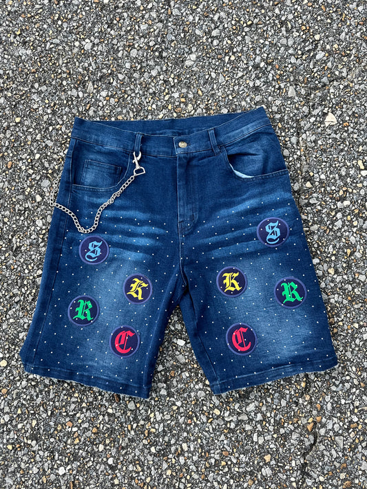 SKRC Jean Shorts Blue