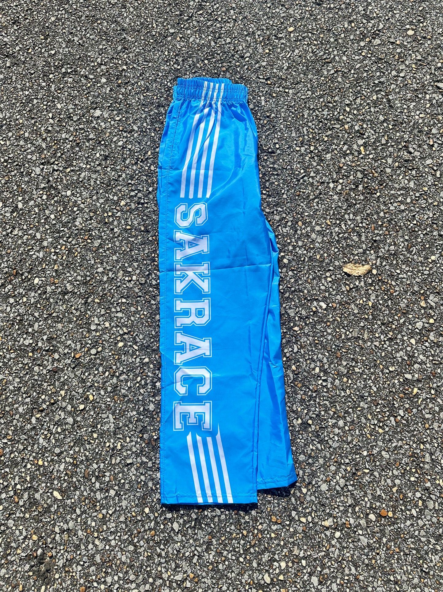 Sakrace Track Pants Blue/White